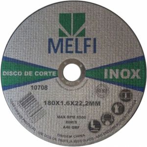 DISCO CORTE 115X22 INOX MELFI
