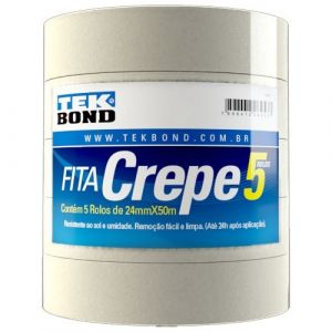 FITA CREPE 24X50 C/5 TEKBOND