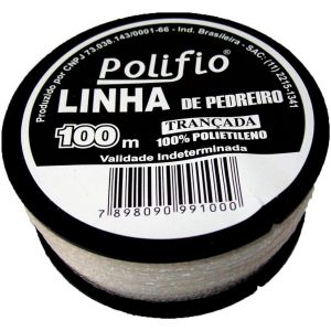 LINHA PEDREIRO 100M POLIFIO C/12  UNIFIO